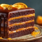 Easy Chocolate Orange Cake Recipe 20 Minute Chocolate Orange Cake Chocolate Orange Layer Cake With Ganache Quick Orange Ga...