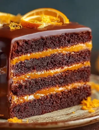 Easy Chocolate Orange Cake Recipe 20 Minute Chocolate Orange Cake Chocolate Orange Layer Cake With Ganache Quick Orange Ga...