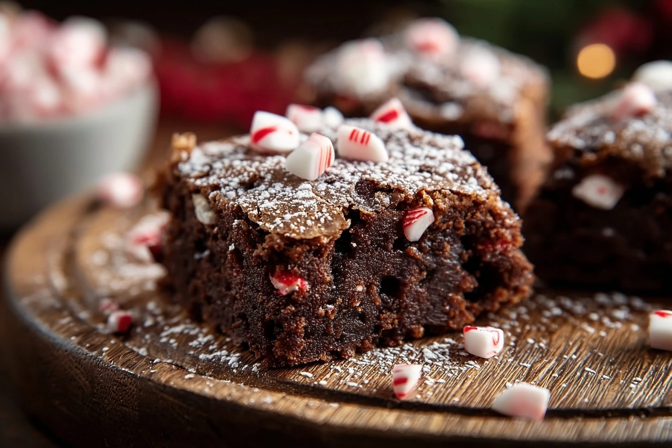 Easy Chocolate Peppermint Baked Oatmeal Recipe Homemade Chocolate Peppermint Oatmeal Bake Vegan Chocolate Peppermint Oatme...
