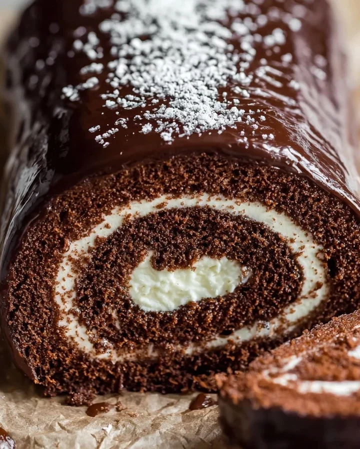 Easy Chocolate Swiss Roll Recipe Homemade Swiss Roll Cake Chocolate Best Cocoa Swiss Roll Recipe How To Make A Chocolate S...