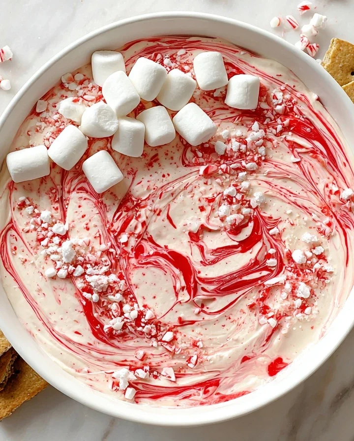 Easy Christmas Peppermint Fluff Dip Recipe Best Peppermint Fluff Dip For Holidays How To Make Peppermint Fluff Dip Pepperm...