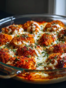 10-Min Dreamy Cottage Cheese Chicken Parm Bowl!