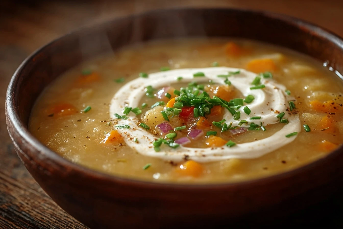 Easy Cozy Steakhouse Potato Soup Recipe Best Steakhouse Potato Soup Slow Cooker Steakhouse Style Creamy Potato Soup Homema...