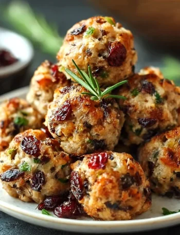 Easy Cranberry Turkey Stuffing Balls Recipe Best Cranberry Turkey Stuffing For Holidays Homemade Cranberry Turkey Stuffing...