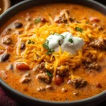 Easy Creamy Beef Taco Soup Recipe Slow Cooker Beef Taco Soup Guide How To Make Taco Soup In Slow Cooker Best Slow Cooker T...
