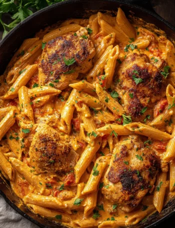 Easy Creamy Cajun Chicken Pasta Recipe Best Skillet Cajun Chicken Pasta Homemade Creamy Cajun Chicken Pasta One Pan Cajun ...
