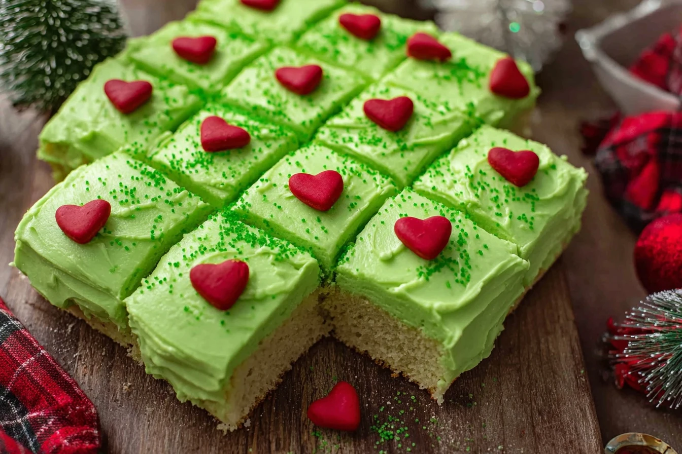 Grinch Cake Recipe