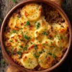 Easy Ground Beef Potato Casserole Recipe Healthy Ground Beef Potato Casserole Keto Ground Beef Potato Casserole Low Carb G...