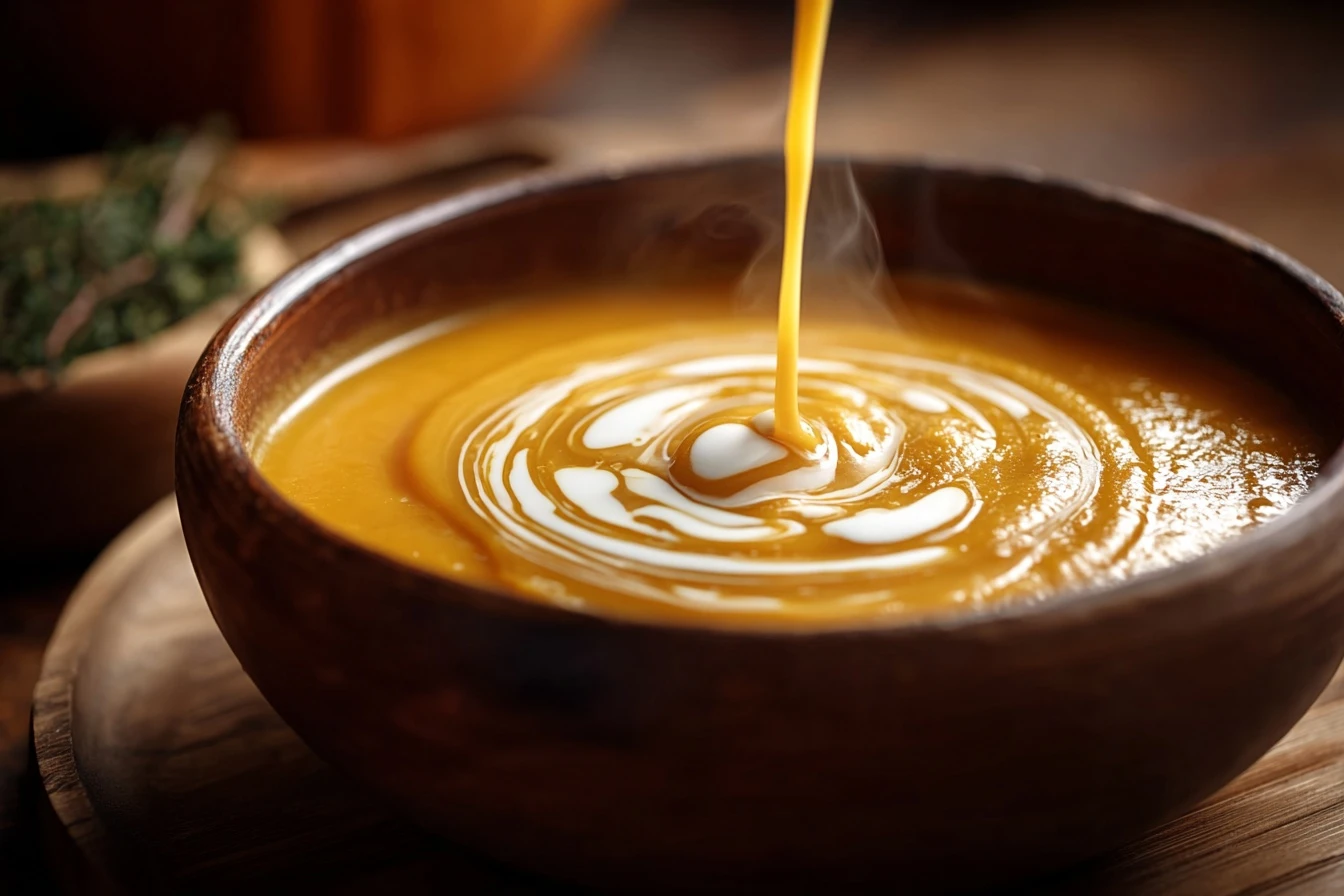 Easy Honey Roasted Acorn Squash Soup Recipe Creamy Acorn Squash Soup With Honey Best Honey Acorn Squash Soup Ideas Quick C...