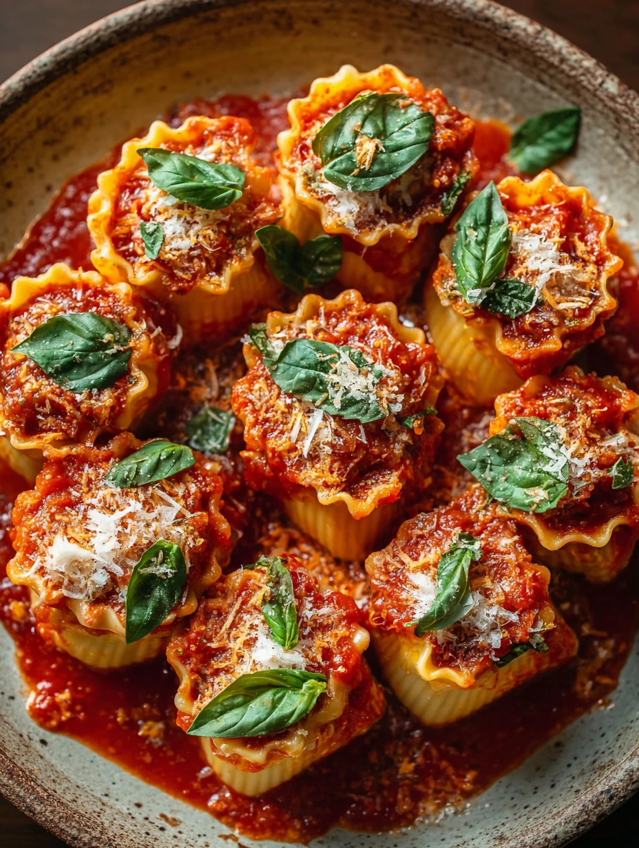 Quick & Easy: 30-Minute Lasagna Roll Ups
