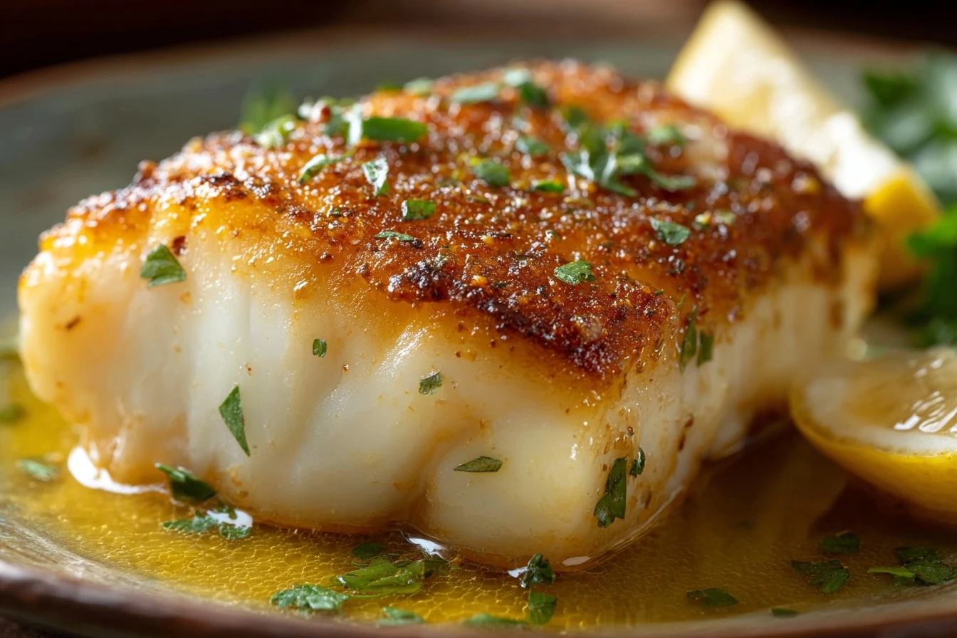 Savor the Flavor: Quick Lemon Butter Pan Seared Cod