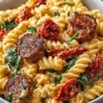Easy Marry Me Sausage Pasta Recipe One Pan Sausage Pasta Dinner 30 Minute Creamy Sausage Pasta Marry Me Pasta With Sausage...