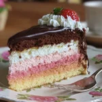 Easy Neapolitan Cake Recipe Steps Homemade Neapolitan Cake Tutorial Best Three Flavor Cake Recipe Neapolitan Cake Making G...