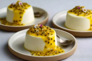 Make Your Own: 10-Minute Passionfruit Panna Cotta