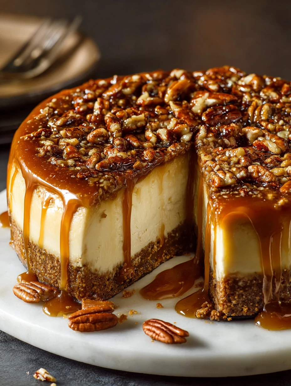 20-Min Prep: Pecan Pie Cheesecake Recipe