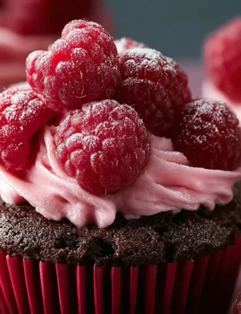 Easy Raspberry Chocolate Lava Cupcakes Recipe Best Chocolate Raspberry Cupcakes With Filling Gluten-free Raspberry Chocola...