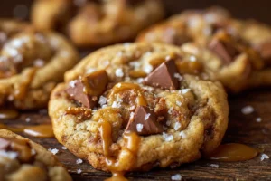 Bake Like a Pro: Easy Salted Caramel Crunch Cookies