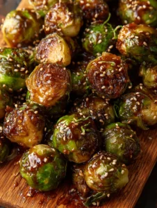20-Minute Recipe: Teriyaki Glazed Brussels Sprouts
