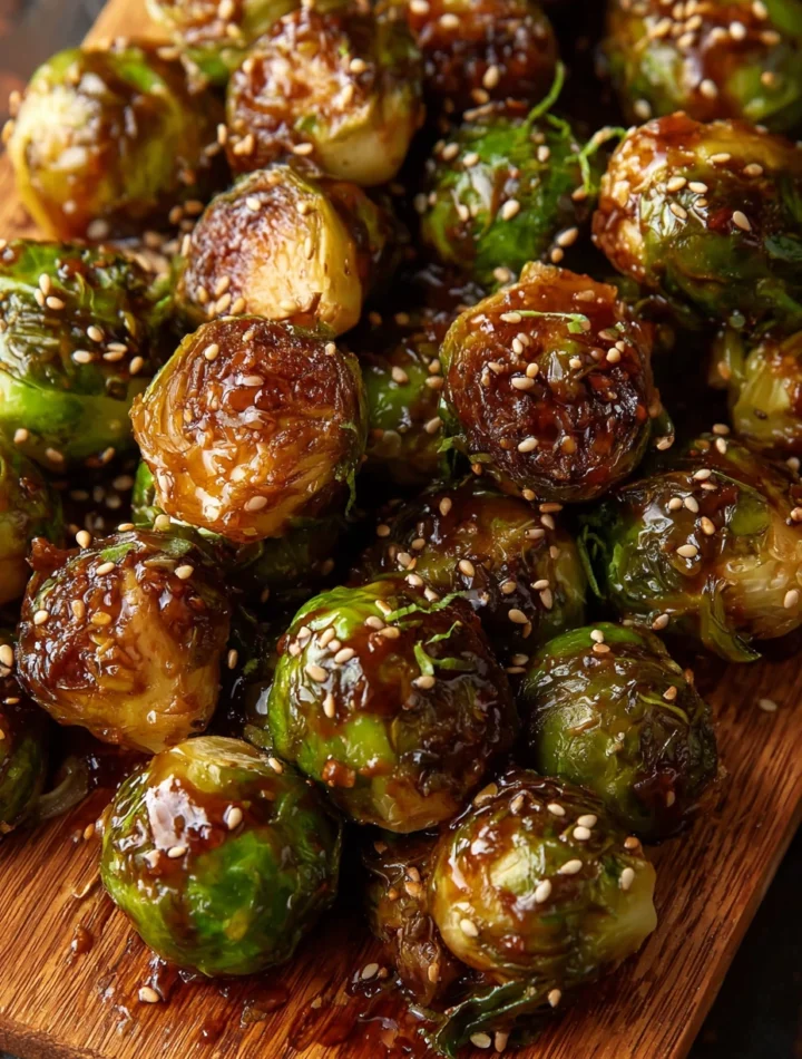 Easy Teriyaki Glazed Brussels Sprouts Recipe Best Teriyaki Sauce For Brussels Sprouts How To Make Teriyaki Brussels Sprout...