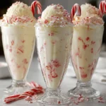 Festive Peppermint Christmas Float Recipe Homemade Peppermint Float For Holidays Creamy Peppermint Float Christmas Dessert...
