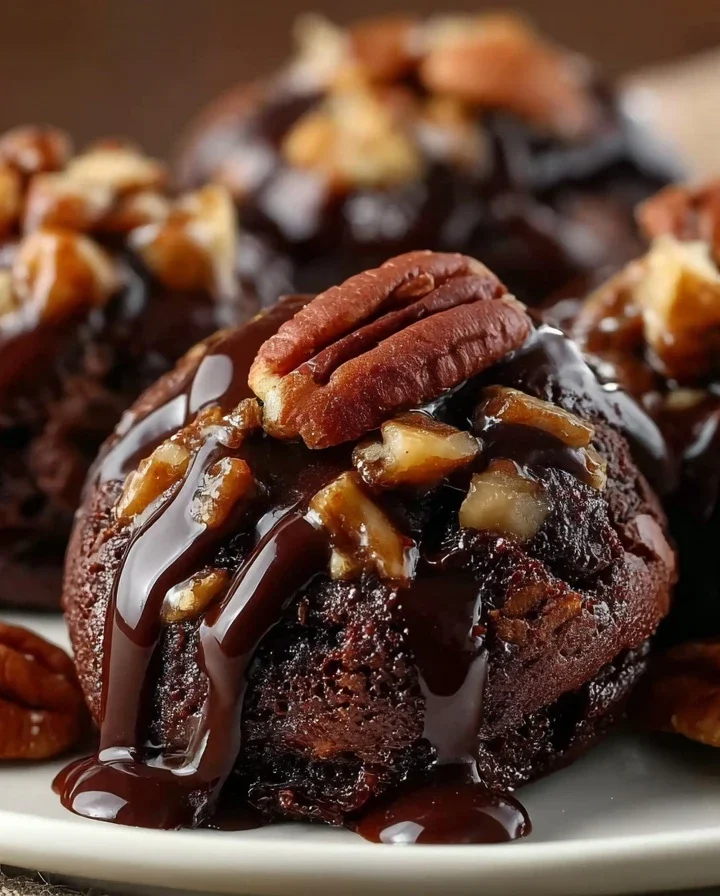 Gooey Pecan Pie Brownie Bombs Recipe Best Gooey Pecan Pie Brownie Bombs Where To Buy Pecan Pie Brownie Bombs Homemade Peca...