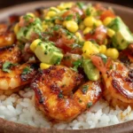Grilled Shrimp Bowl Recipe Avocado Corn Salsa Ideas Healthy Shrimp Avocado Bowl Low Calorie Shrimp Bowl Recipes Best Grill...