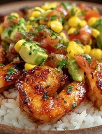 Grilled Shrimp Bowl Recipe Avocado Corn Salsa Ideas Healthy Shrimp Avocado Bowl Low Calorie Shrimp Bowl Recipes Best Grill...