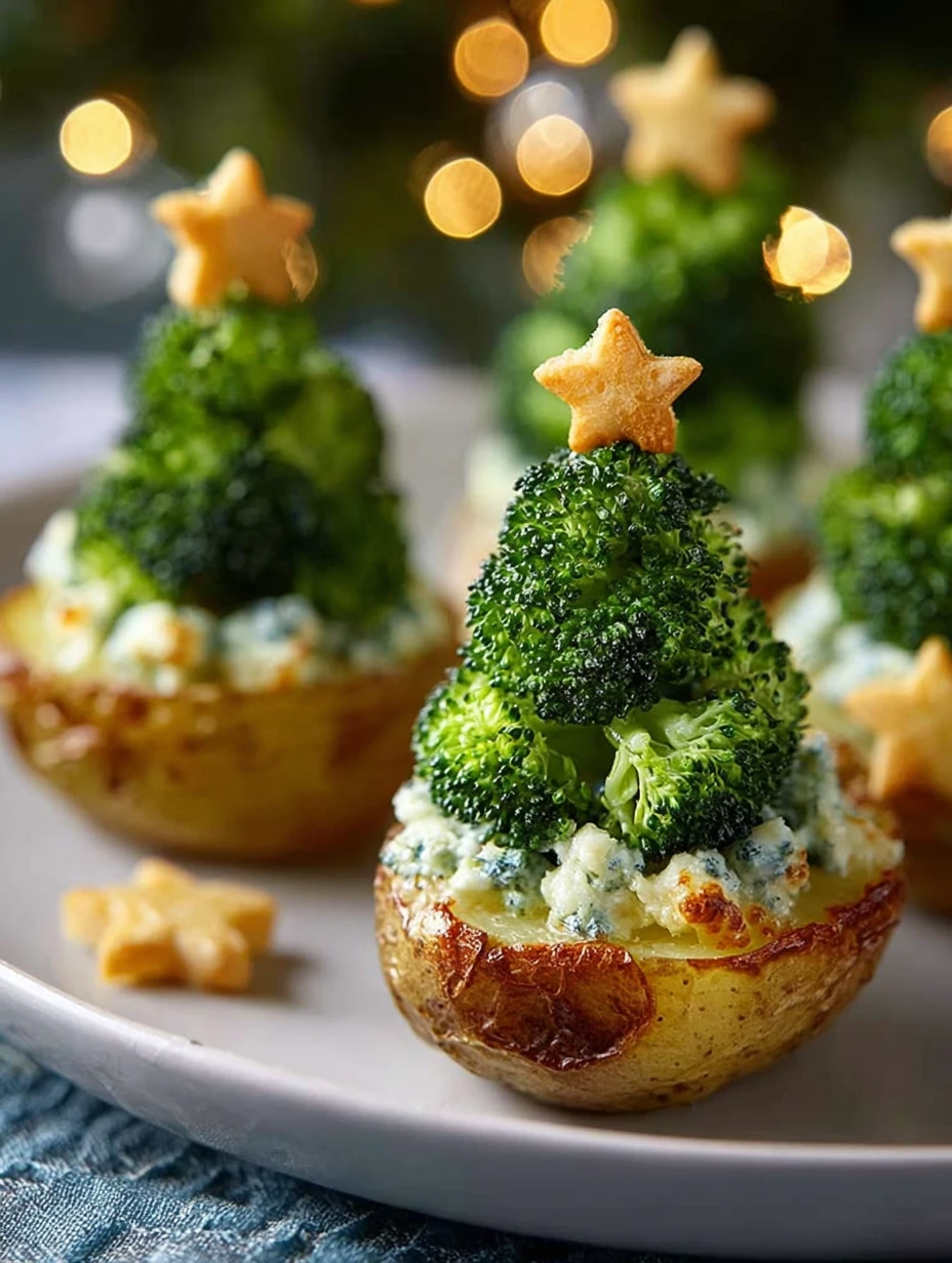 Baked Cheesy Broccoli and Potato 