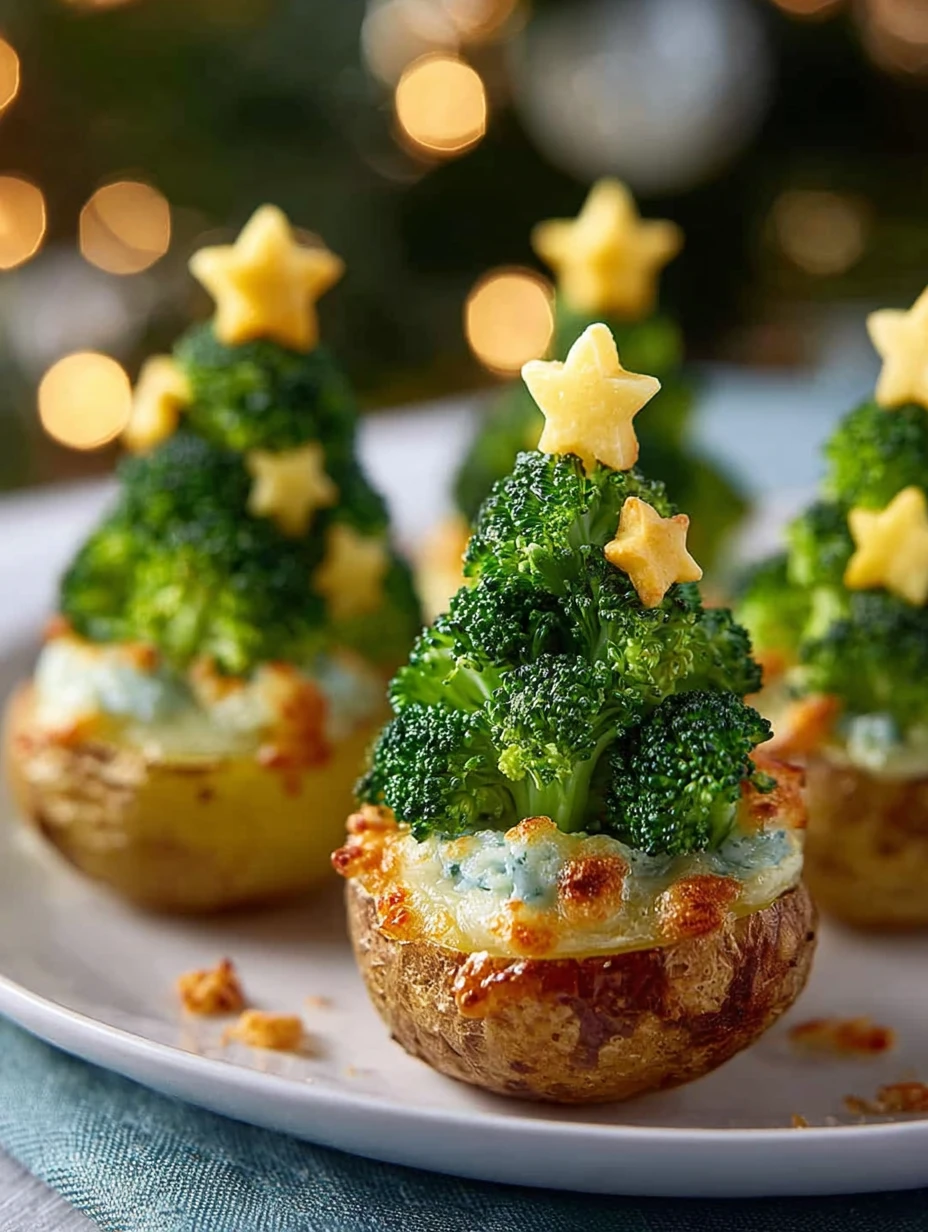 Healthy Broccoli Potato Bites For Kids Cheesy Broccoli Potato Tree Recipe Easy Broccoli And Cheese Potato Bites Baked Broc...