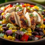 High-protein Bean Salad Recipe Chicken Bean Salad Nutritional Benefits Low-calorie Chicken Bean Salad Best Bean Salad With...
