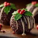 Holly Leaf Rice Krispie Treats Recipe White Chocolate Drizzle Rice Krispies Christmas Rice Krispie Treats Ideas Holiday Th...