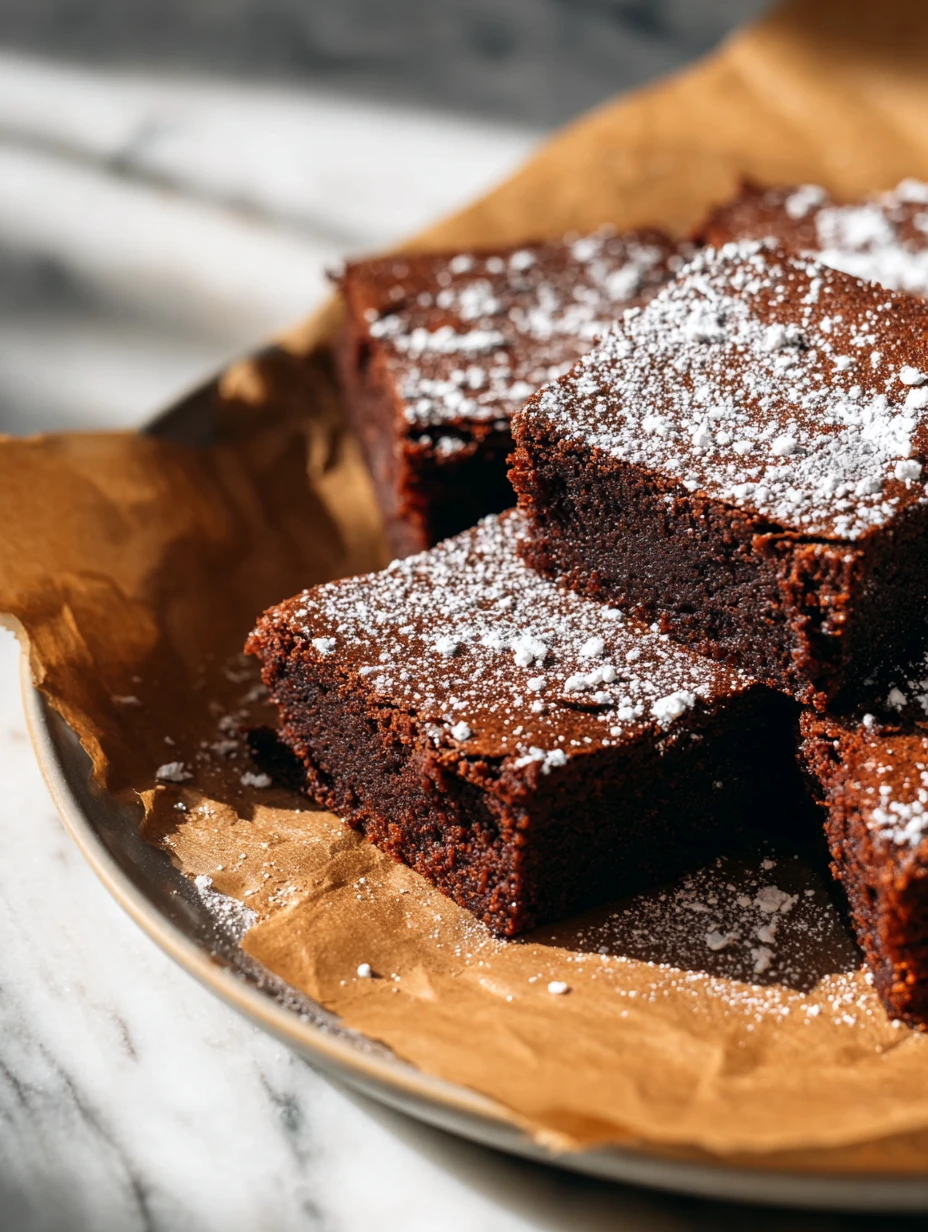 Homemade Gingerbread Brownies Recipe Easy Gingerbread Brownie Mix Gluten-free Gingerbread Brownies Vegan Gingerbread Brown...