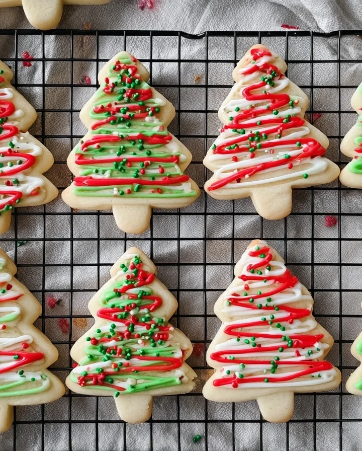 Homemade Little Debbie Christmas Tree Cookies Recipe Easy Little Debbie Christmas Tree Sugar Cookies DIY Little Debbie Tre...