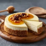 Honey Cheesecake Recipe Easy Low-fat Honey Cheesecake Homemade Honey Cheesecake Best Honey For Cheesecake Gluten-free Hone...