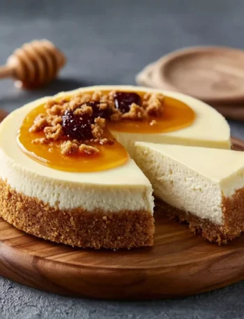 Honey Cheesecake Recipe Easy Low-fat Honey Cheesecake Homemade Honey Cheesecake Best Honey For Cheesecake Gluten-free Hone...
