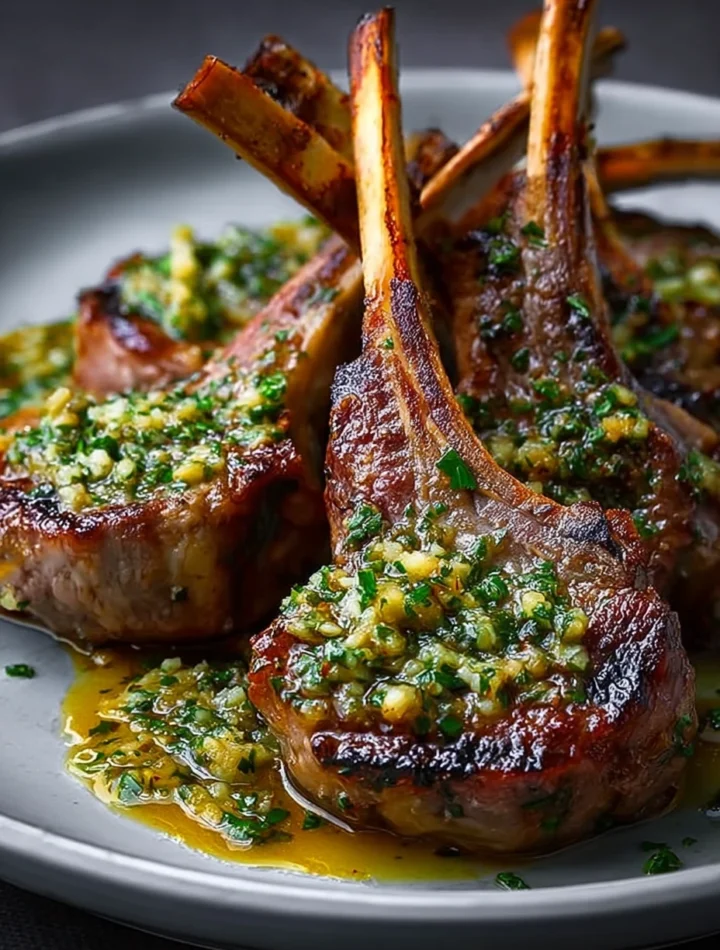 Juicy Garlic Butter Lamb Chops Recipe Best Garlic Butter Lamb Chops Flavorful Dinner Lamb Chops Recipe How To Make Juicy G...