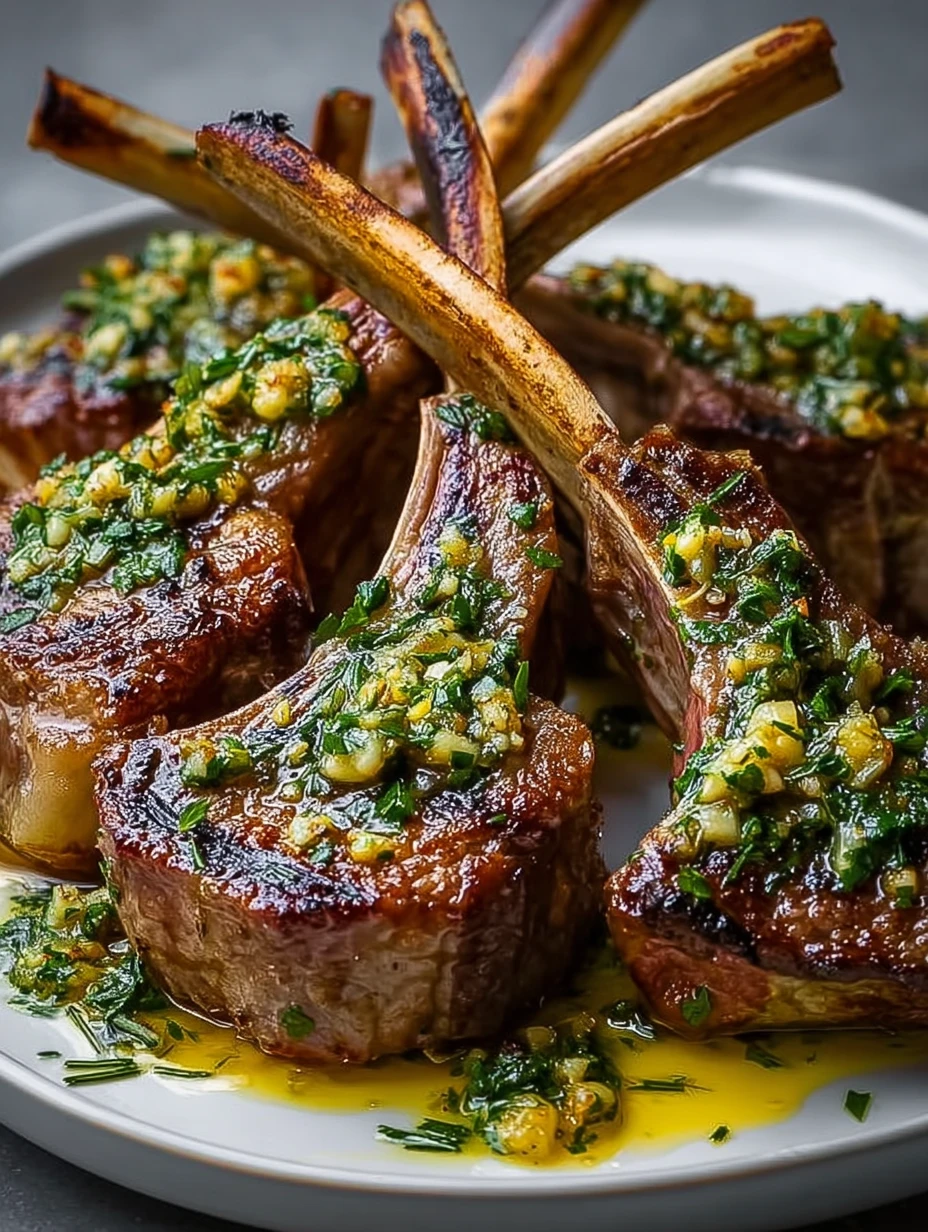 Juicy Garlic Butter Lamb Chops Recipe Best Garlic Butter Lamb Chops Flavorful Dinner Lamb Chops Recipe How To Make Juicy G...