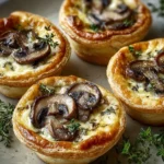 Mini Mushroom Gruyère Pot Pies Recipe Cozy Mushroom Gruyère Pot Pie Servings Homemade Mini Mushroom Pot Pies Best Cheese...