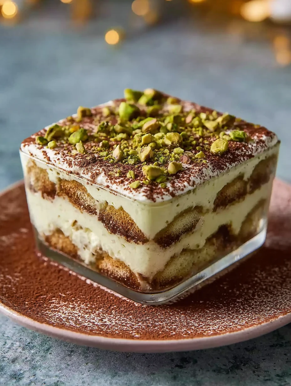Quick & Easy Nutty Pistachio Delight Tiramisu Recipe