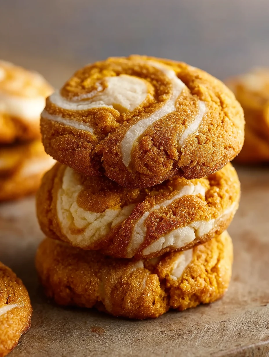 Quick 30-Min Pumpkin Butter Cheesecake Cookies