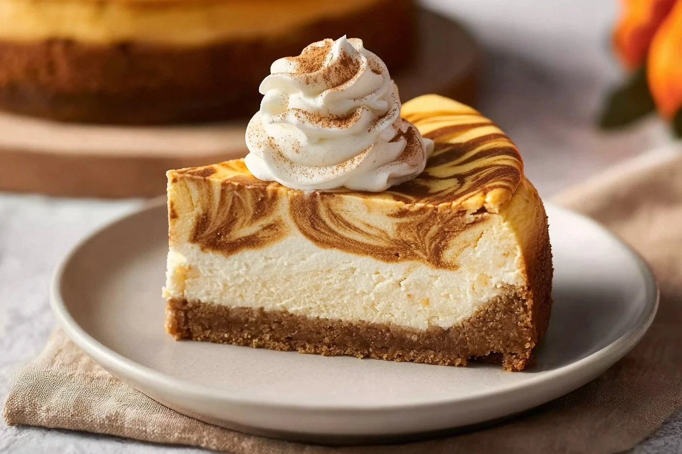Pumpkin Swirl Cheesecake Recipe Easy Pumpkin Swirl Cheesecake Gluten Free Pumpkin Swirl Cheesecake Vegan Pumpkin Swirl Che...