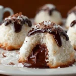 Quick Coconut Domes Recipe 10-minute Chocolate Coconut Treats Easy Coconut Domes With Chocolate Fast Coconut Chocolate Des...
