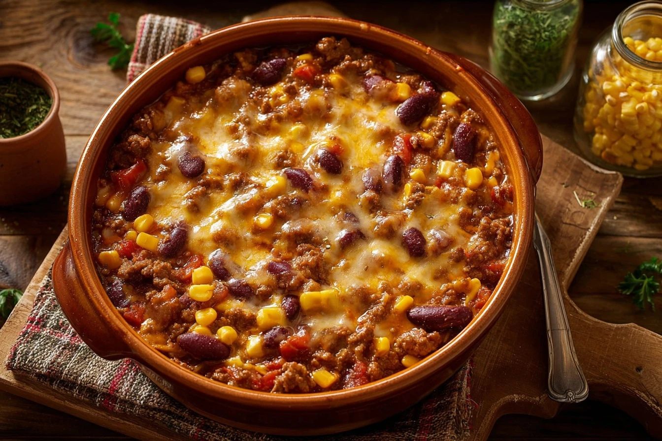 Quick Cowboy Casserole Recipes Easy 30 Minute Cowboy Casserole Fast Beef And Bean Casserole Simple Cowboy Casserole Dinner...