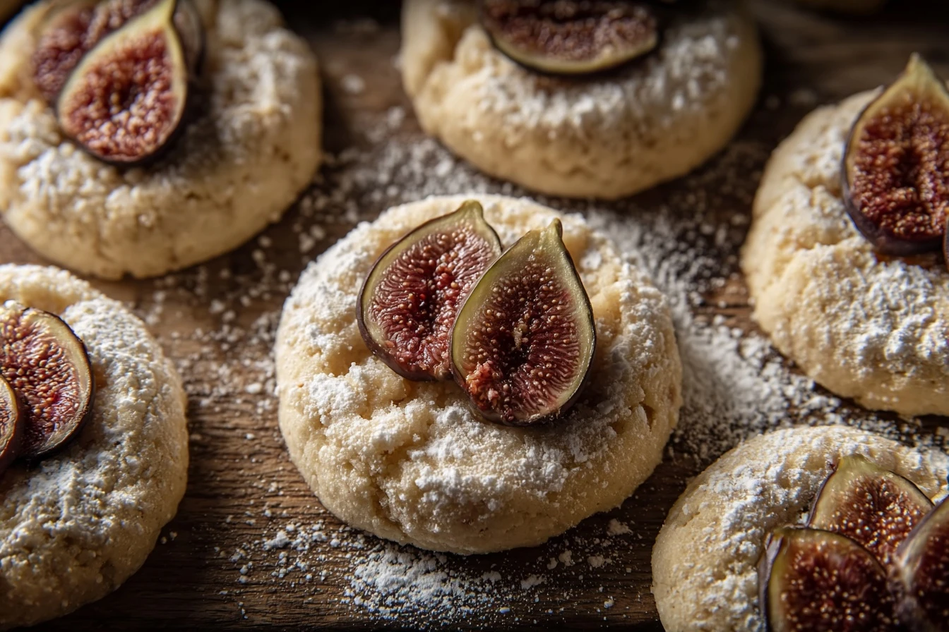 Quick Fig Cookies Recipe Under 20 Minutes Easy Homemade Fig Cookies Make Fig Cookies Fast Quick Fig Dessert Ideas Healthy ...