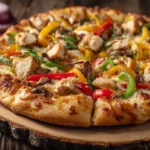 Quick Healthy Chicken Veggie Pizza Recipe 20 Minute Chicken Pizza Recipe Easy Healthy Chicken Pizza Dinner Quick Chicken V...