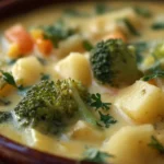 Quick Potato Broccoli Cheddar Soup Recipe Easy Broccoli Cheddar Potato Soup Best 20 Minute Broccoli Cheddar Soup Homemade ...