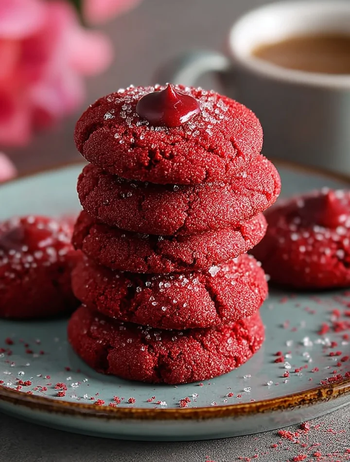 Red Velvet Blossoms Cookies Recipe Buy Red Velvet Blossoms Cookies Online Red Velvet Blossom Cookie Baking Tips Best Red V...