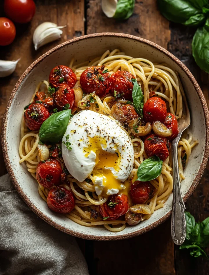 Roasted Tomato Ricotta Pasta Recipe Easy Garlic Ricotta Pasta Dish Best Roasted Tomato Pasta Ideas Homemade Garlic Ricotta...