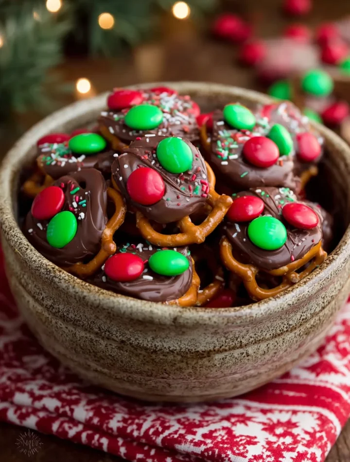 Rolo Pretzel M&M Bites Recipe Easy Rolo Pretzel M&M Treats Make Rolo Pretzel M&M Candies At Home Homemade Rolo M&M Pretzel...