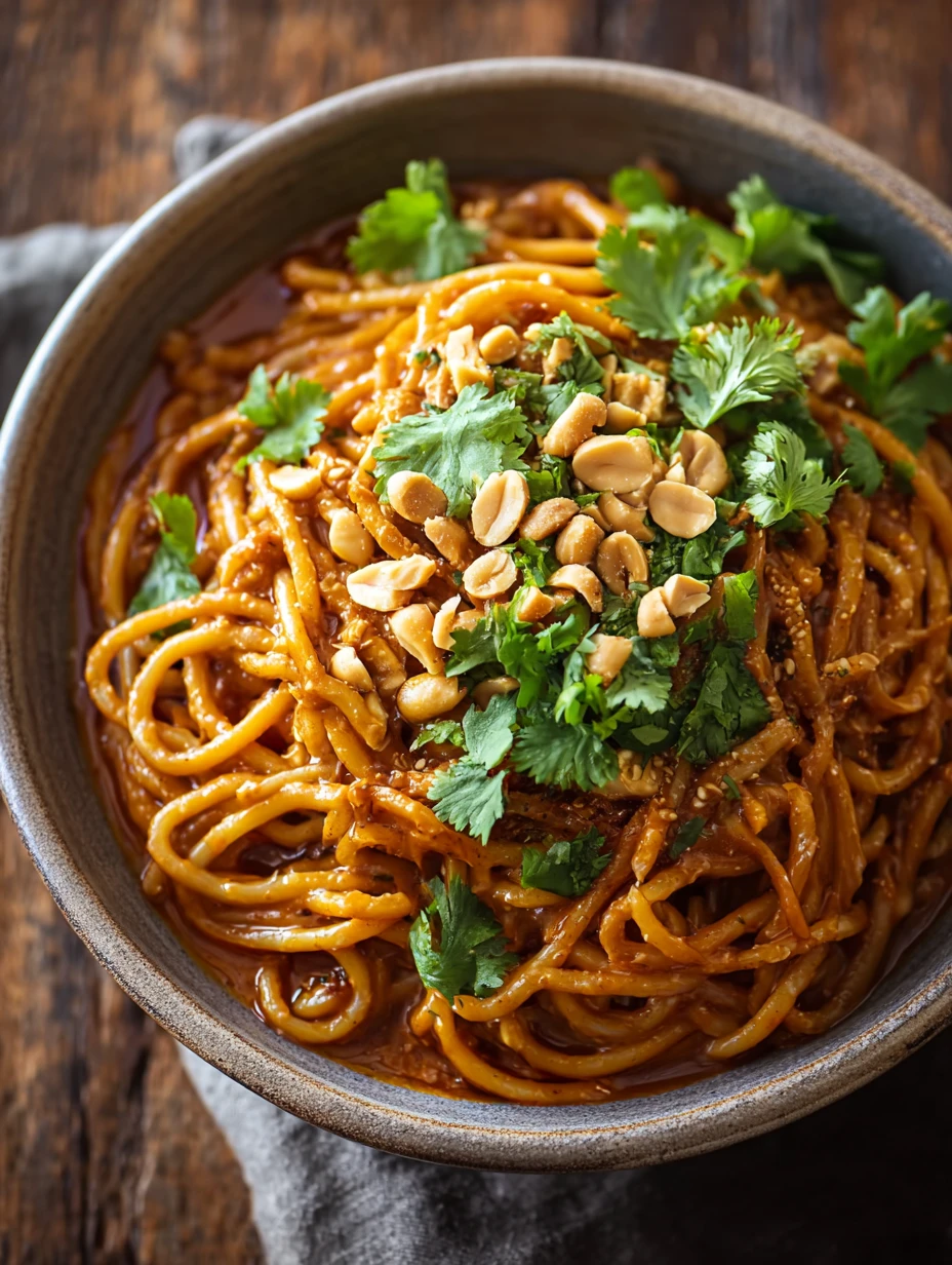 Spicy Peanut Butter Noodles Recipe Vegan Spicy Peanut Butter Noodles Best Spicy Peanut Butter Noodles Gluten-free Spicy Pe...